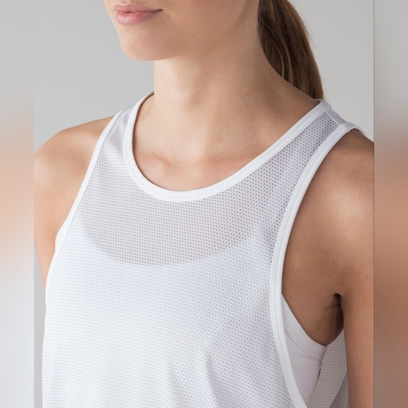 Lululemon Squad Goals Tank (Trinity Mesh) - Picture 7 of 7